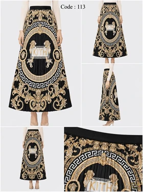 دامن طرحدار Versace