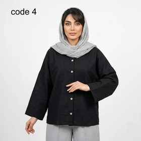 شومیز شانتون لمه (ویژه محرم) مدل ونوس علیدسا