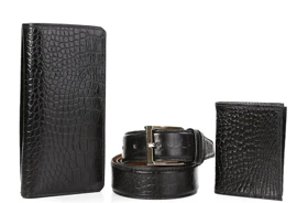 ست مردانه چرم طبیعی