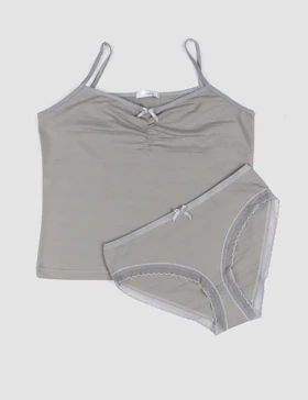 ست تاپ و شورتک زنانه آیسو ترنچ