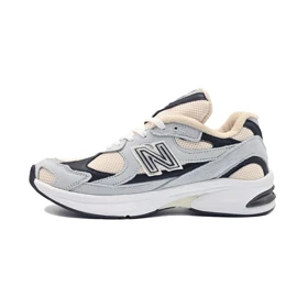 کفش و کتانی مردانه مدل نیوبالانس 2010 NEW BALANCE چرم طبیعی رنگ طوسی کد 2083