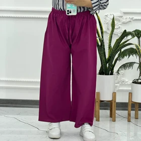 شلوار لینن گشاد 1281