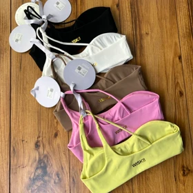 نیم‌تنه ورزشی زنانه ویسکی WISKII مدل One Shoulder Contour Bra