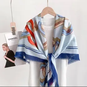 روسری نخ پنبه سیااسکارف وارداتی