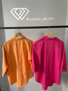 شومیز پشت دکمه(shanton)