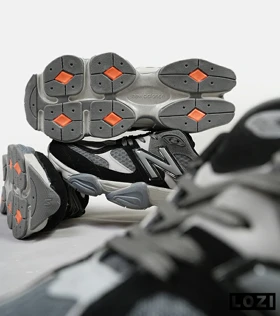 کفش کتانی مردانه و زنانه طوسی مشکی NEW BALANCE 9060