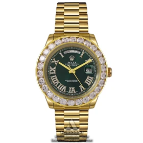 رولکس دی دیت دور نگین صفحه سبز Rolex Day Date DG1