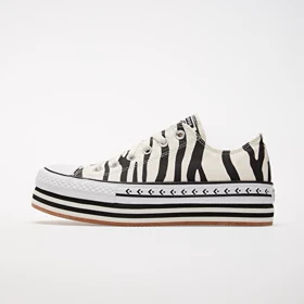کتانی گورخری شیری برند کانورس converse