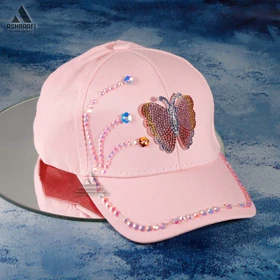 کلاه کپ دخترانه Baseball Cap HA90