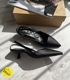 کفش پاشنه‌دار 3 سانتی پشت‌باز
