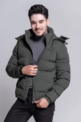 کاپشن مردانه خزدار 3280