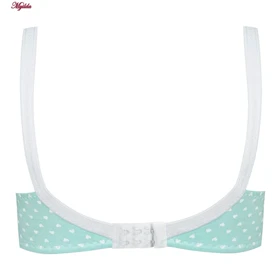 سوتین زنانه ماییلدا مدل بدون فنر قلبی کد 5039 رنگ سبز