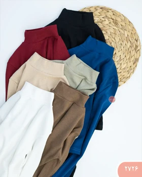 کراپ یقه پنج سانت 2726