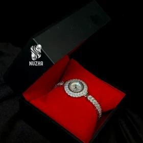 ساعت نقره زنانه