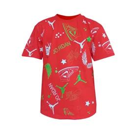 تیشرت آستین کوتاه پسرانه مدل PJ1094 رنگ قرمز