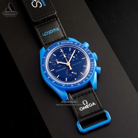 ساعت امگا سواچ آبی Omega x Swatch Speedmaster NEP-M3
