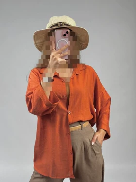 شومیزمانتویی آستین پاکتی مدل روشنا کد 50250