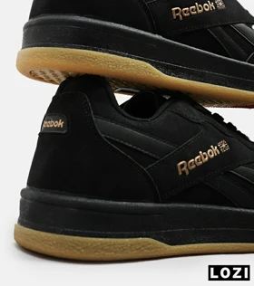 کفش کتانی کلاسیک مشکی کرم Reebok Classic Leather Review