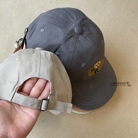 کلاه تابستانه نقابدار بچگانه طرح تدی PORORO