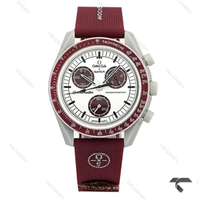 ساعت امگا سواچ ماموریت به پلوتون بند رابر Swatch-10199-U