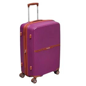 چمدان نشکن تراولگو مدل TRAVEL GO - TV7575S TRIP TIME SMALL سایز کوچک (بنفش)