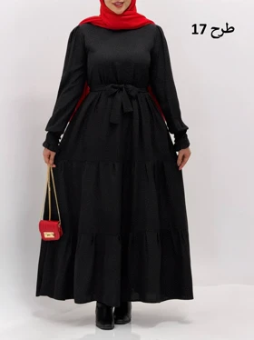 3357-پیراهن بلند پاریس