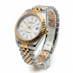 ساعت رولکس نقره ای رزگلد