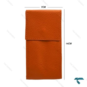 بگ مسافرتی ساعت مچی چرمی عسلی TWB-Orange-7358-U