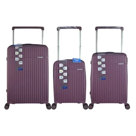 چمدان Hermosa مدل WSET-PP-3X مجموعه 3 عددی (بنفش)