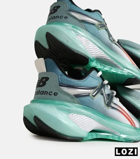 کفش کتانی مردانه و زنانه سفید آبی سبز NEW BALANCE More Trail v3