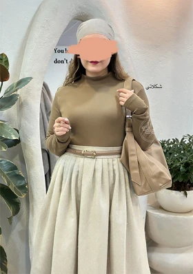 بلوز یقه گرد بلکا