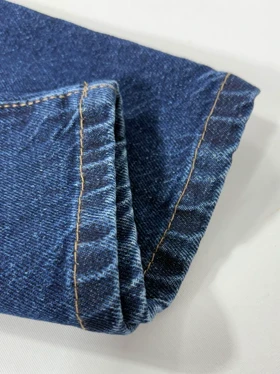 شلوار جین مدل وایدلگ قد 90 شناسه 71025