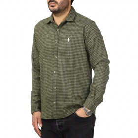 پیراهن آستین بلند پشمی مردانه مدل 6103897