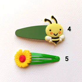 گیره های نوزادی رنگی