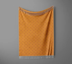 شال مبل ریش دار sofa shawl 241
