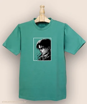 تیشرت مردانه و زنانه طرح اتک آن تایتان شخصیت ارن نیگر کد 929