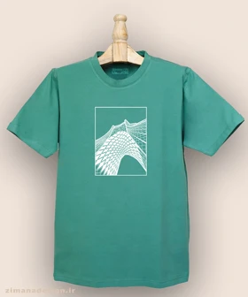 تیشرت مردانه و زنانه طرح برج آزادی