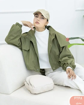 بارانی کلاهدار ایوا 6268