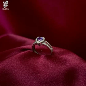 انگشترنقره دخترانه کدanz1105