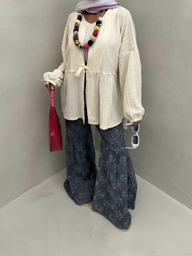 شومیز پاپیونی مراکشی