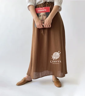 دامن قهوه ای