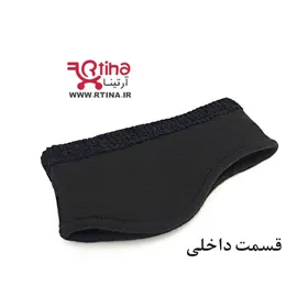 هدبند پهن مردانه و زنانه مخمل طرح گلدوزی NY