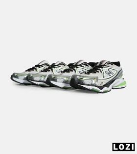 کفش کتانی مردانه و زنانه سفید سبز مشکی NEW BALANCE 1064