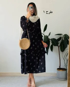 پیراهن مانتویی نارین 4