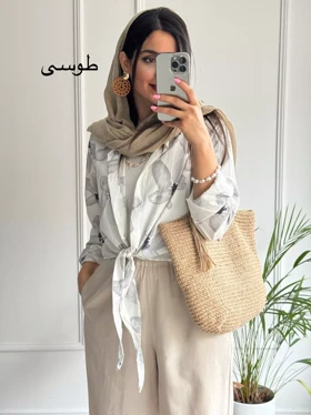 شومیز گره‌ای کاتلین 🌸