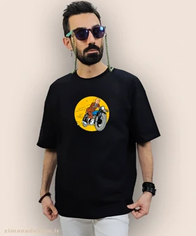 تیشرت لش مردانه و زنانه طرح تن تن کد 950
