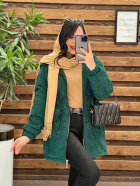 پالتو کبریتی کمرگت داخل ببعی