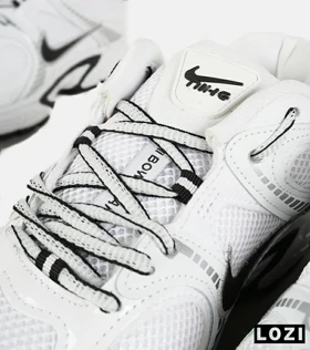 کفش کتانی مردانه و زنانه سفید مشکی نایک NIKE v5 RNR