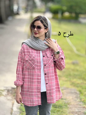 مانتو چهارخونه آوا