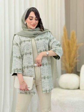 مانتو دانتل مغزی دوزی